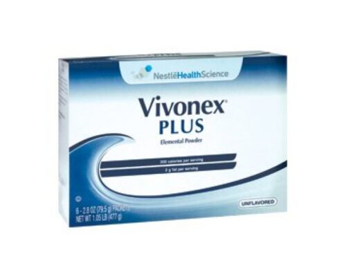 Nestlé Vivonex Plus Elemental Amino Acid Formula Powder 79.5g 6-Pack Enteral Nutritional Supplement