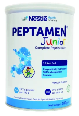 Nestle Peptamen Junior Special Element Nutritional Supplement 400g 1 Can Pediatric Nutritional Supplement