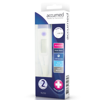 Swiss Accumed TK250 Digital Thermometer with Soft Probe Medical Device