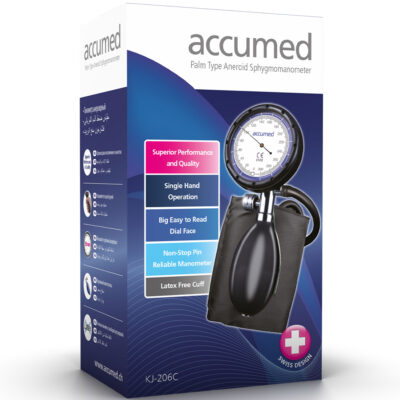 瑞士 Accumed GD102 KJ-206C 錶式血壓計連聽診器 單手操作