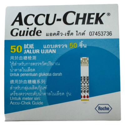 瑞士 Accumed Accu-Chek Guide 血糖試紙 50片