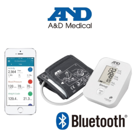 A&D Blood Pressure Monitor UA-651BLE Wireless Bluetooth Upper Arm Type 30 Memory Sets Blood Pressure Measuring Instrument Medical Device
