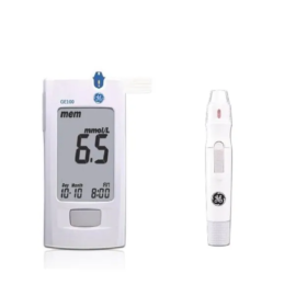 AND GE100 Blood Glucose Meter Auto-Calibration No Coding Required Blood Glucose Monitoring System Medical Device