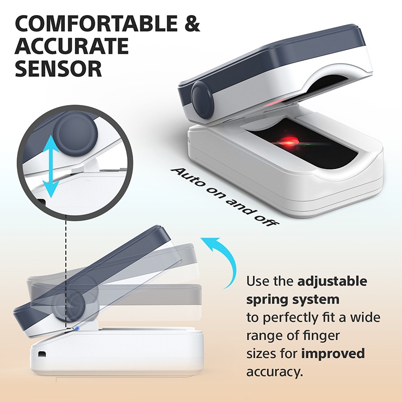 BERRY Pulse Oximeter BM1000D Fingertip Pulse Oximeter Medical Device - Image 5