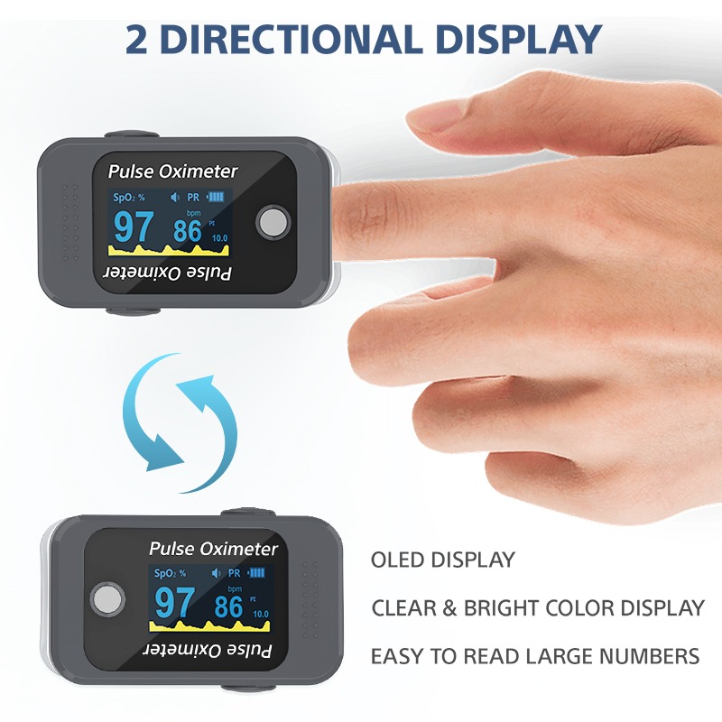 BERRY Pulse Oximeter BM1000D Fingertip Pulse Oximeter Medical Device - Image 4