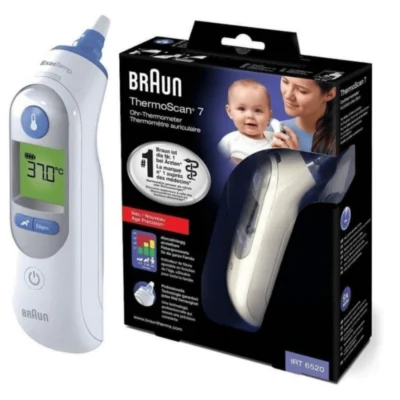 German Braun BNT400 Non-Contact Infrared Forehead Thermometer Medical Device