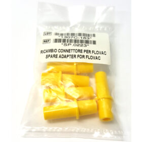 Ca-mi Yellow Connector Yellow Connector 5 pcs For Use with Flovac 1000ml Sputum Bag Suction Machine Accessory