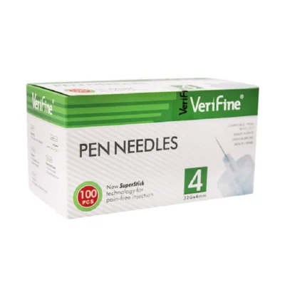 Verifine Insulin Pen Needles 100 Count Diabetes Supplies and Blood Glucose Monitoring