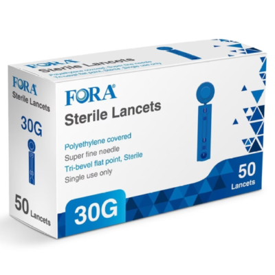 瑞士 FORA 福爾 6合1血糖機專用採血針 50支