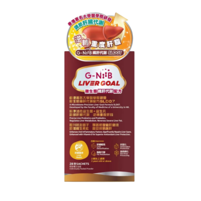 G-NiiB Microecological Liver Fiber Metabolism Formula SLD07 28 Pack Liver Health Nutritional Supplement