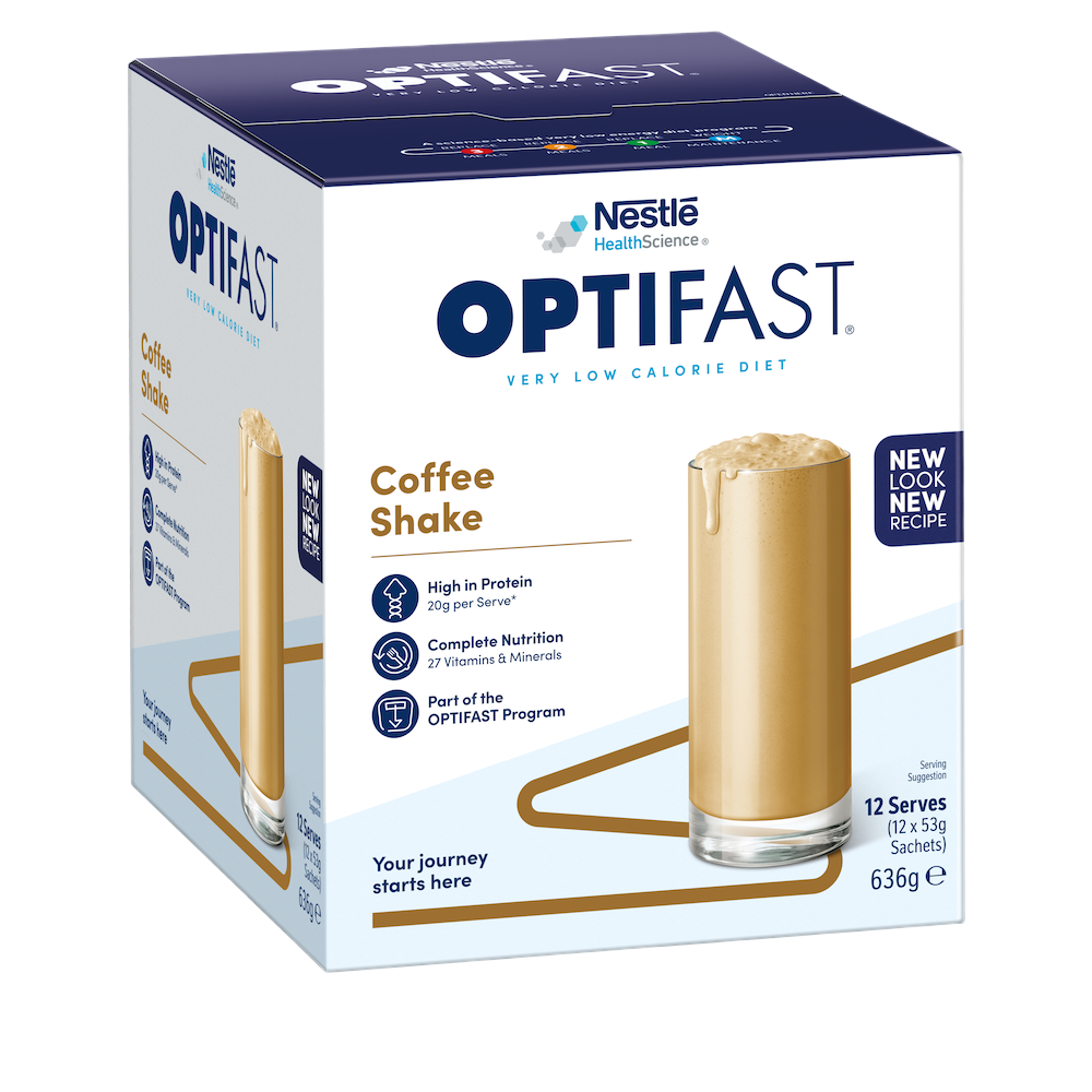 雀巢 Nestle OPTIFAST Shake 咖啡味代餐奶昔 (53g x12)