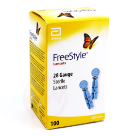 Abbott FreeStyle Lancets 100 Pieces Blood Glucose Monitoring Accessory