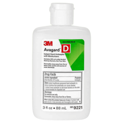美國 3M Avagard D 酒精消毒搓手液 70% Alcohol 88ml
