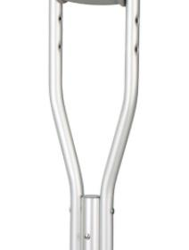 Medium Aluminum Underarm Crutch 115-135cm Adjustable Height 16pcs Mobility Aid