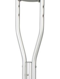 Aluminum Alloy Large Underarm Crutch for Height 178-190cm, Adjustable 132-152cm, 100kg Load Capacity, 16 Pieces, Crutches & Mobility Aids