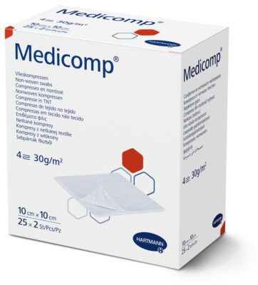 Hartmann赫曼 Medicomp 消毒無紡紗布 10×10 cm