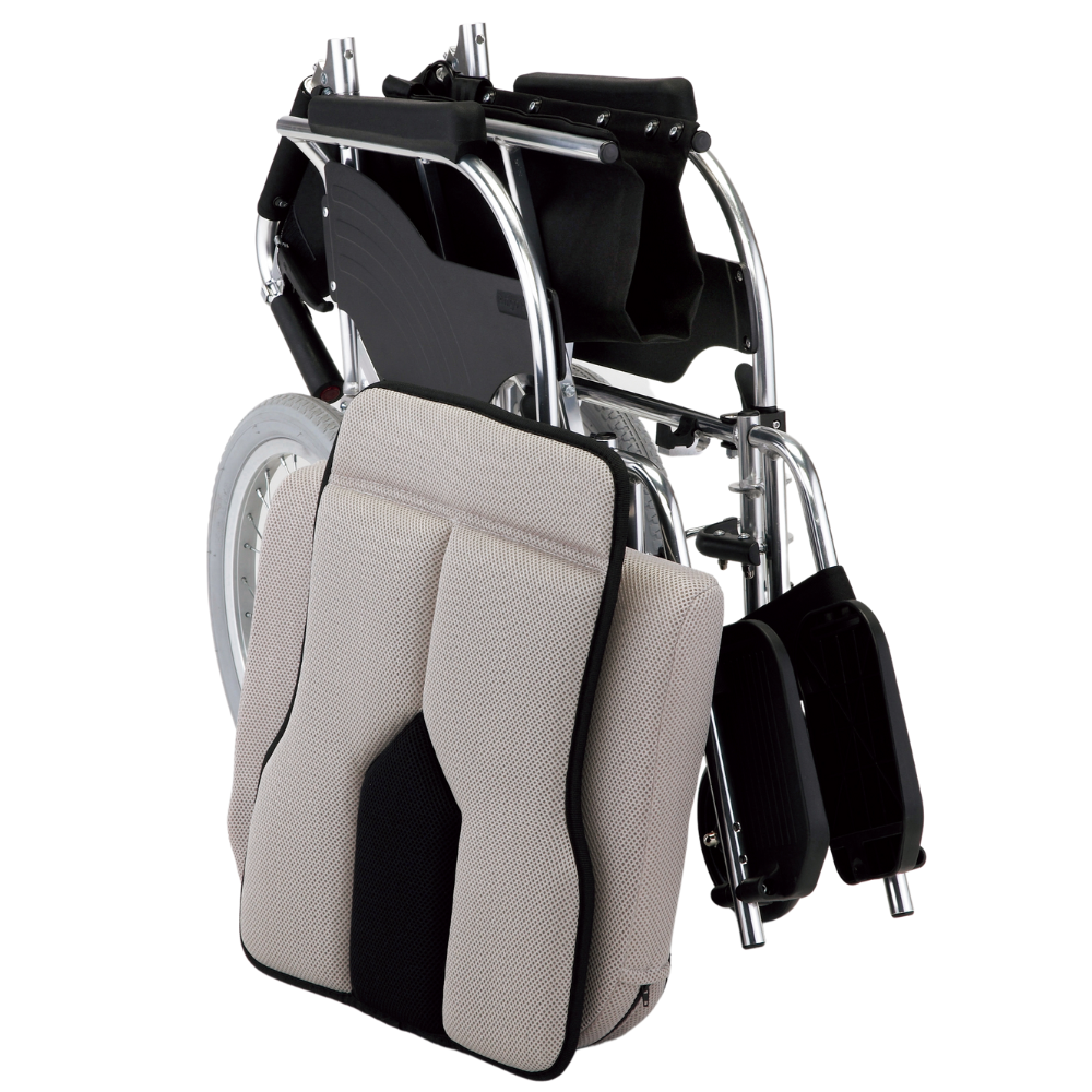 Japan Maki Colors 4 Multifunctional Lightweight Wheelchair with Drum Brake, Ultra-Comfortable Seat Cushion, 13kg Manual Wheelchair - Image 3