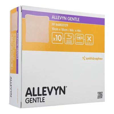 Smith & Nephew Allevyn Gentle Silicone Foam Wound Dressing 10cm x 10cm 1 Piece Wound Care Dressing