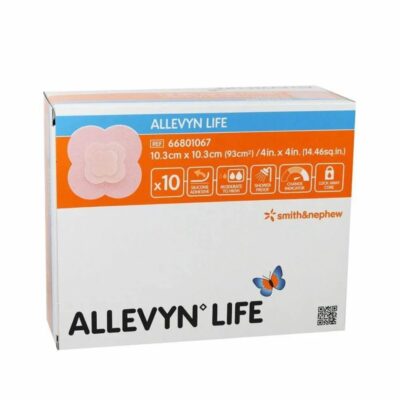 Smith & Nephew Allevyn Life Foam Wound Dressing 10.3 x 10.3cm 10 Pieces Wound Care Dressing