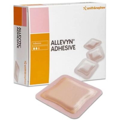 施樂輝 Smith & Nephew Allevyn Ag 海綿敷料 (黏貼式 12.5x12.5cm)