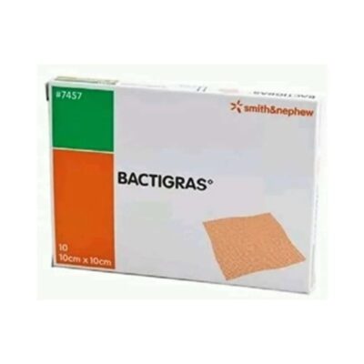 施樂輝 Smith & Nephew Bactigras Tulle Gras Dx 殺菌油性紗布 (10x10cm)