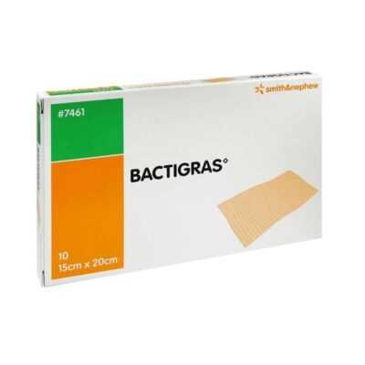 施樂輝 Smith & Nephew Bactigras Tulle Gras Dx 殺菌油性紗布 (15x20cm)