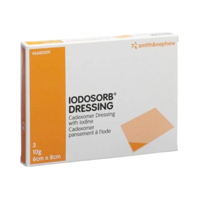 施樂輝 Smith & Nephew Iodosorb 碘敷料粘貼敷料 (6x8cm)