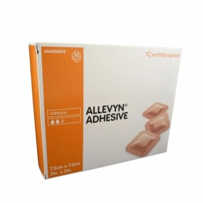 施樂輝 Smith & Nephew ALLEVYN Adhesive 吸水性海綿敷料 (7.5x7.5cm)