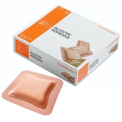 施樂輝 Smith & Nephew ALLEVYN Adhesive 吸水性海綿敷料 (12.5x12.5cm)