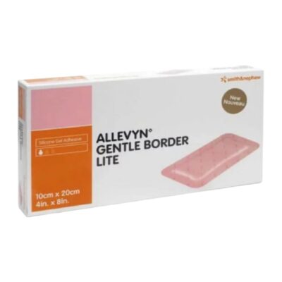 施樂輝 Smith & Nephew ALLEVYN Gentle Border 海綿敷料 (10x20cm)