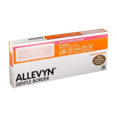 施樂輝 Smith & Nephew ALLEVYN Gentle Border 海綿敷料 (10x30cm)