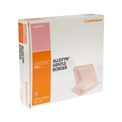 施樂輝 Smith & Nephew ALLEVYN Gentle Border 海綿敷料 (12.5x12.5cm)