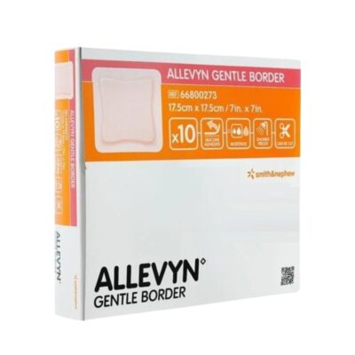施樂輝 Smith & Nephew ALLEVYN Gentle Border 海綿敷料 (17.5x17.5cm)