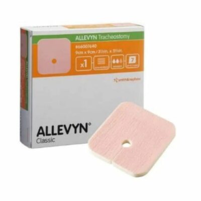 Smith & Nephew Allevyn Hydrocellular Non-Adhesive Absorbent Foam Dressing for Tracheostomy Surgery 9 x 9cm 10 pieces Wound Care Dressing