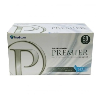 麥迪康 Medicom Safe+Mask Premier ASTM Level 1 醫用口罩 (3層)
