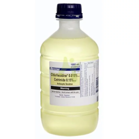 Baxter 0.015% Chlorhexidine & 0.15% Cetrimide Disinfectant Solution 1000ml Wound Care Disinfectant