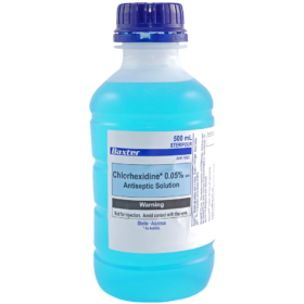 Baxter 0.05% Chlorhexidine Disinfectant Solution 500ml Wound Care Disinfectant