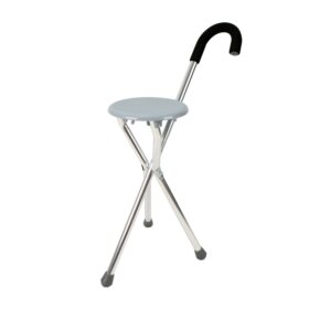 Daising Walking Cane with Seat - Aluminum Alloy, Eco-friendly ABS Seat Surface, 0.85kg Walking Cane Chair