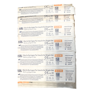 KDL 糖尿針胰島素注射針筒連針咀 (0.5ml)