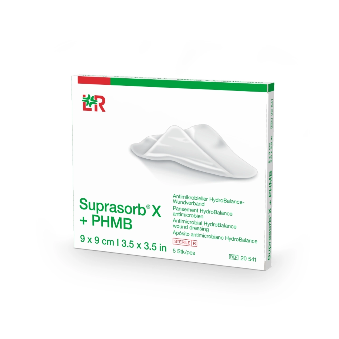 Lohmann & Rauscher Suprasorb® X + PHMB 9 x 9 cm