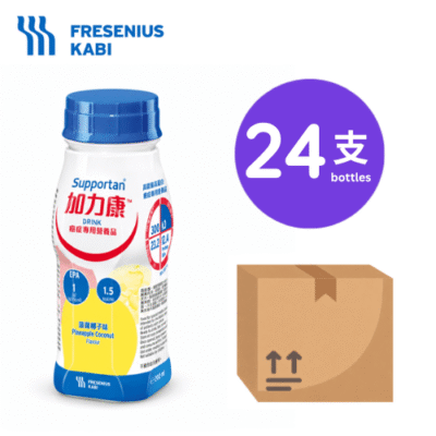 Fresenius Kabi Supportan Cancer-Specific Nutrition Pineapple Coconut Flavor 200ml 24-Pack Nutritional Supplement