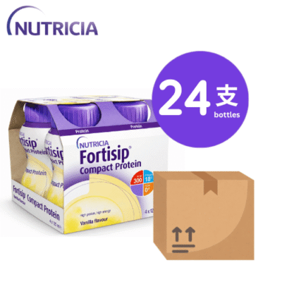Nutricia營保健 Fortisip Compact Protein (雲尼拿味 125ml x24)