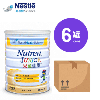 雀巢 Nestle 兒童佳膳 NUTREN Junior (800g x6)