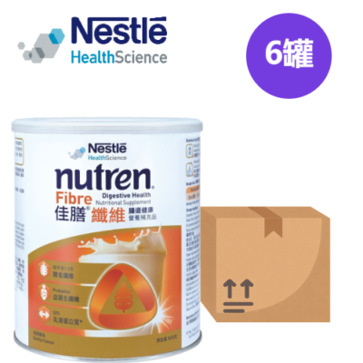Nestlé NUTREN Fibre 800g 6 Cans Nutritional Supplement