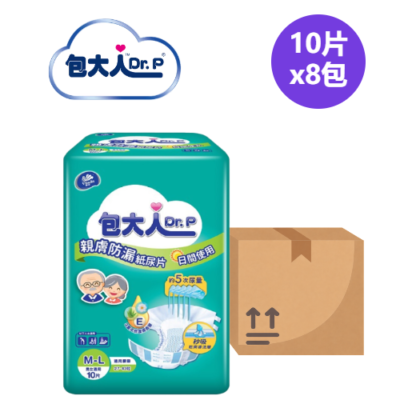 包大人 Dr.P 親膚防漏日用型 中碼 紙尿片