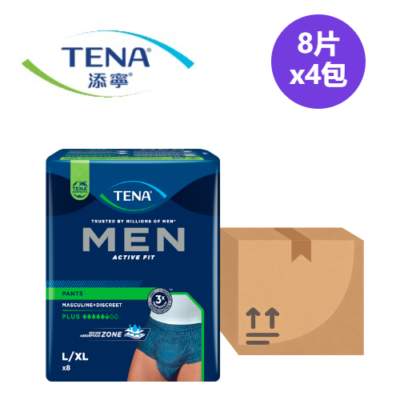 添寧 Tena 貼身活力褲 (男士專用 大碼)