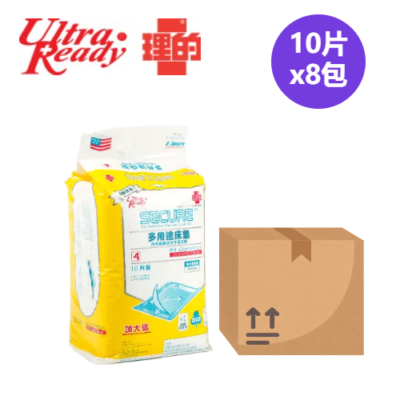 Ultra Ready Multi-Purpose Care Pad 60x90cm 10pcs Absorbent Incontinence Underpad